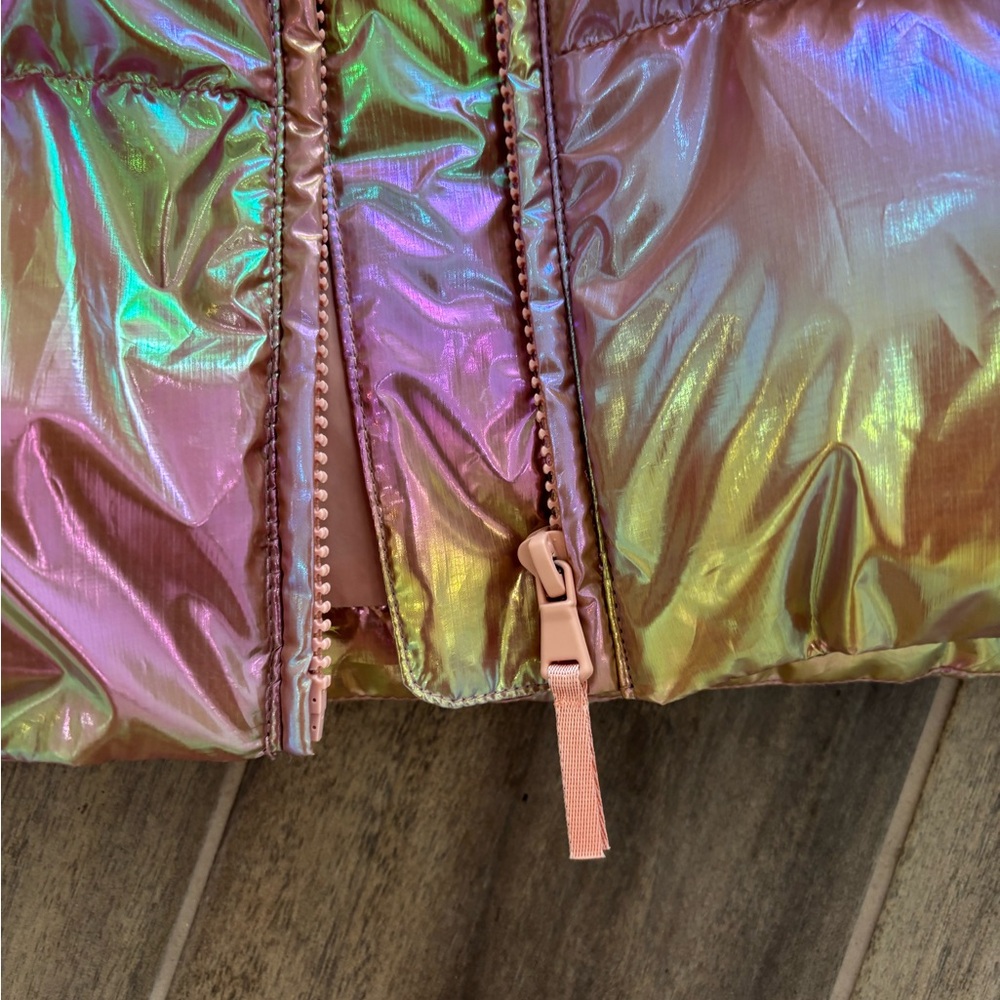 Fabletics Multicolor Iridescent Puffer Jacket - image 4